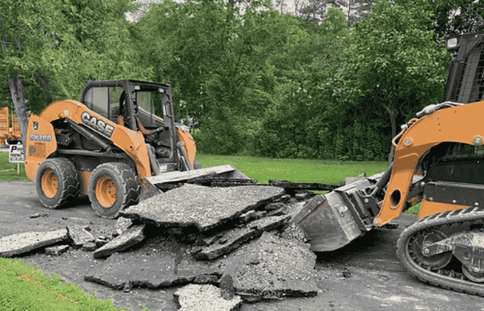 Driveway removal